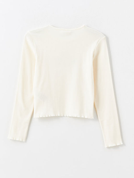 Bisiklet Yaka Powerpuff Girls Nak??l? K?z ?ocuk Ti??rt