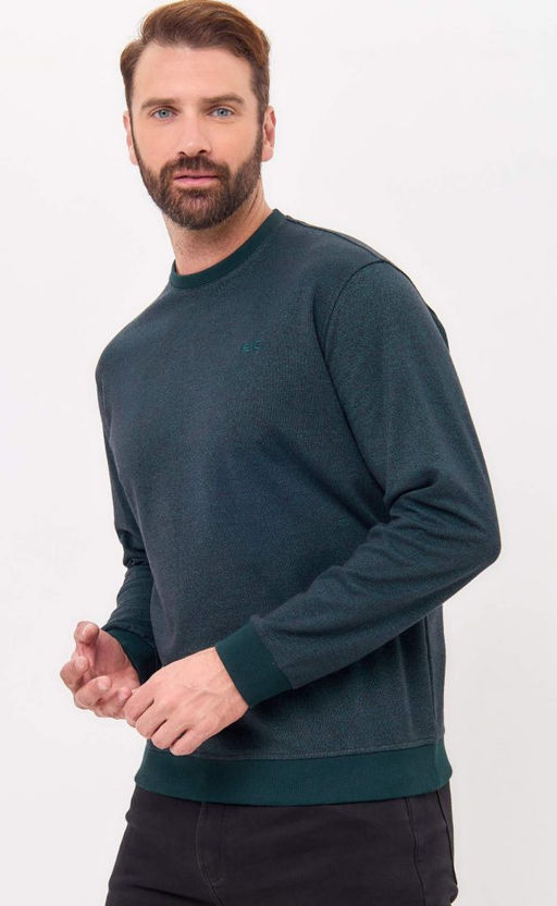 Лонгслив F421-07-9118 green - Fine joyce фото 7