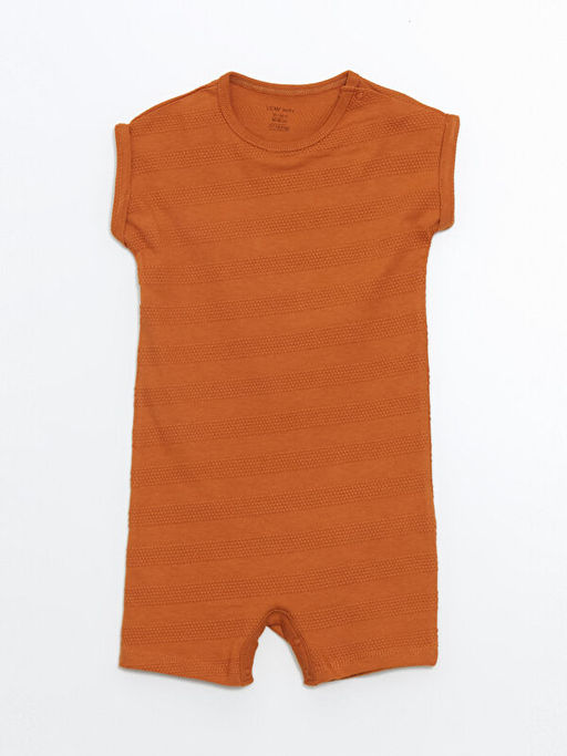 Bisiklet Yaka Basic Erkek Bebek Tulum