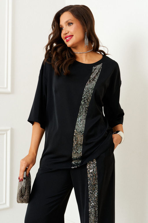 Костюм Beautiful Free 6396 черный - Beautiful&free фото 5