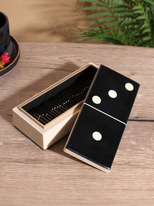 Настольная игра «Домино», 18.5×7.5×4 см, смола, дерево