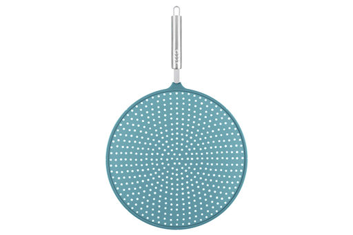 Антиразбрызгиватель д/сковороды 48,5*32,8*1,6 см Голубой - Elan gallery фото 15