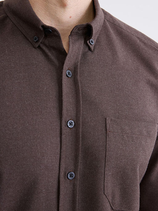 Regular Fit Gabardin Erkek G?mlek