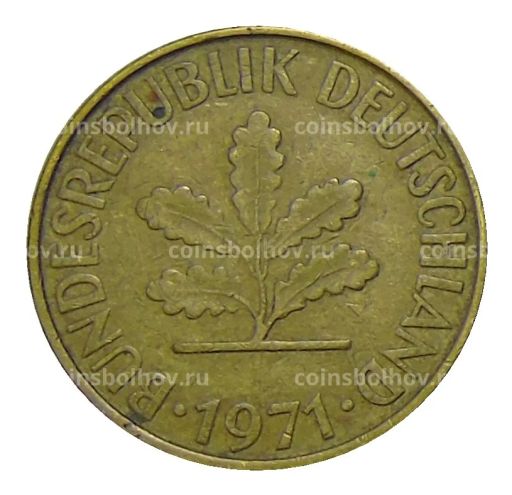 10 пфеннигов 1971 года G Германия