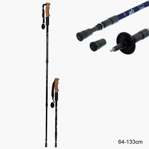 Палки для скандинавской ходьбы / C-102 /уп 5/30/черные - Галеонтрейд фото 27