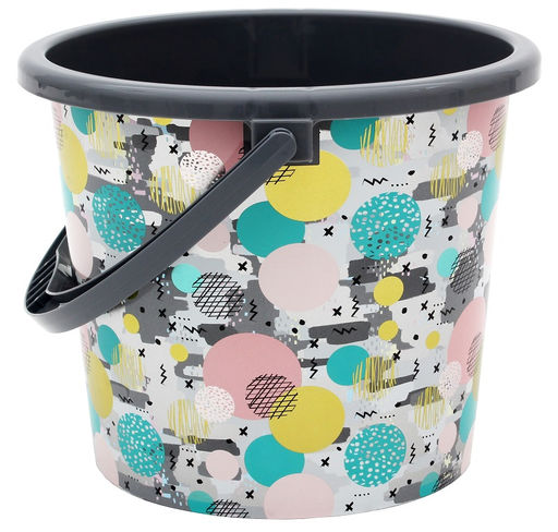 Ведро 5л пластиковое, арт. ВР-7813,7814,7818, 7823, 7824, 7825, 7826, 7827