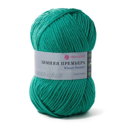 Пряжа Пехорская ПТ Зимняя премьера 50% мериносовая шерсть, 50% акрил 10 шт. х 100 г 150 м  8 м