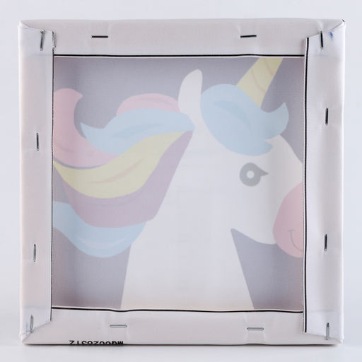 Аппликация помпошками Единорог размер 20 20 см, клей 30 мл - Simaland фото 7