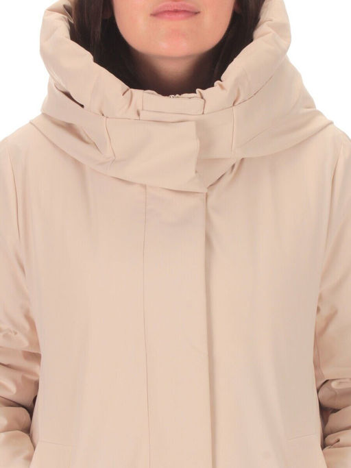 22377 BEIGE Пальто зимнее женское облегченное (150 гр. холлофайбера) - Fashion фото 11