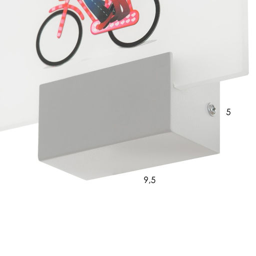 Бра Влюбленная пара LED 6 Вт 4000К белый 19.5?6?19.5 см