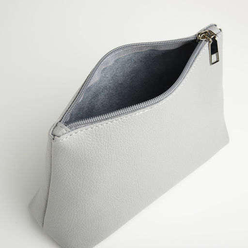 Сумка - мешок женская TEXTURA, на магните, с косметичкой, 36×10×27 см, серая