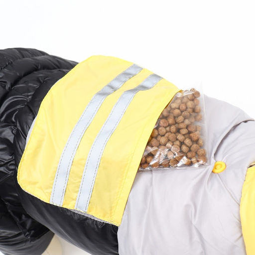 Комбинезон Анорак светоотражающий, размер 12 (ДС 28, ОГ 38, ОШ 27 см), чёрно-жёлтый - Simaland фото 8