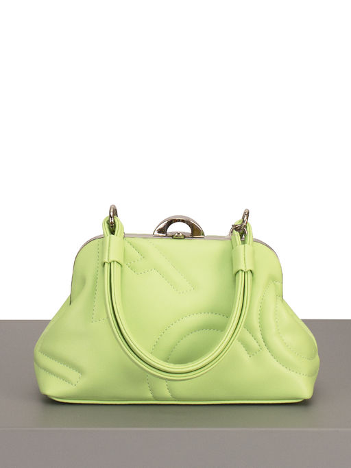 LACCOMA сумка Жасмин-Ф826-мятный эко кожа хлопок фото 5