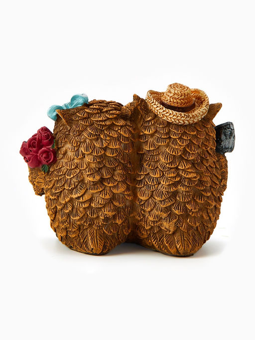 Фигурка полистоун TAKE IT EASY «Семья сов», 11×9×7.5 см