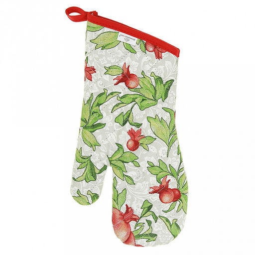 Кухонный комплект "Гранат К": прихватка-варежка 15х30см + прихватка 20х20см, хлопок "Премиум" 191г/м2 - хлопок 100%, наполнитель - ватин 280гр/м2, "Домашняя мода" (Россия)