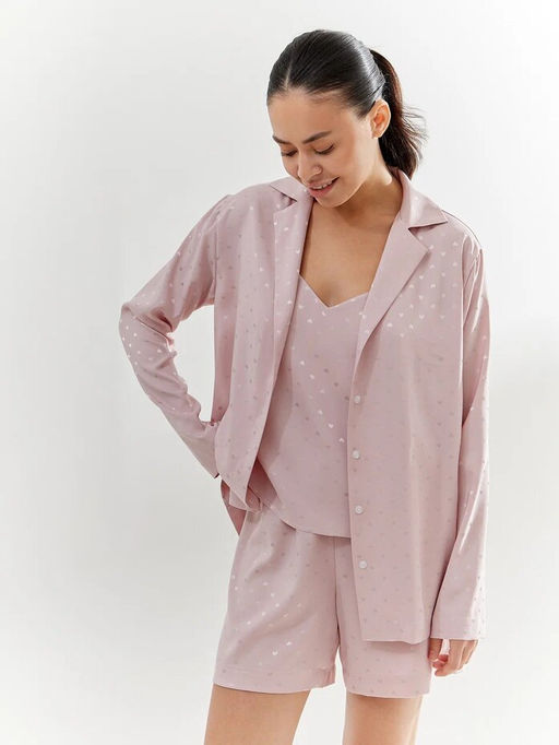 MY Шорты пижамные жен.атлас Ш373  фото 3