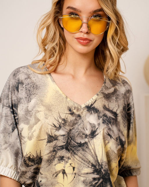 Футболка с вырезом мыс 17.3.4 - Sahar art lab фото 2