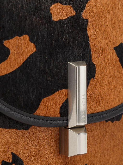 Сумка ELEGANZZA Z9266-8677 black/camel  фото 10
