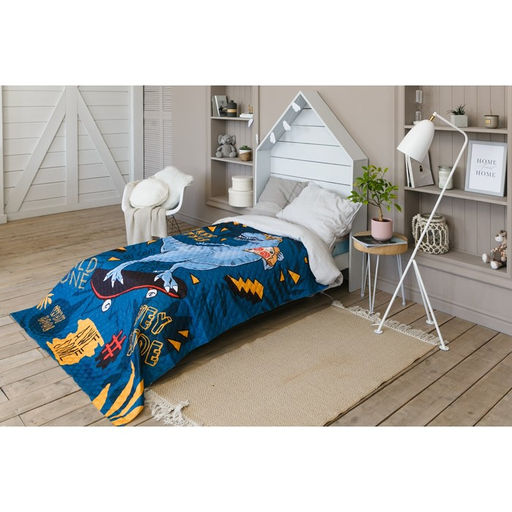 Покрывало детское Этель 1,5 сп T-rex, 145х210 см, микрофибра  фото 8