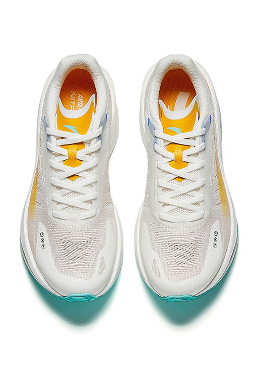 Кроссовки для бега Белый/Неоново-зеленый