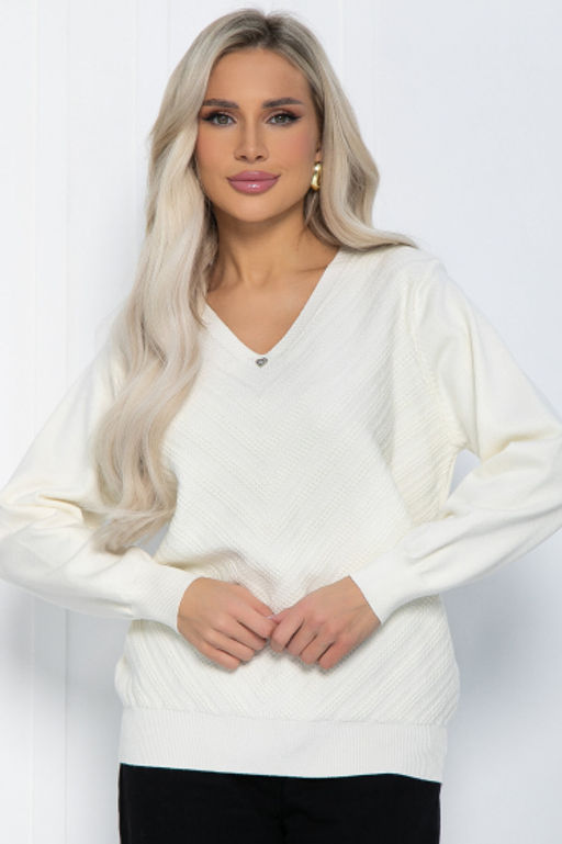 Джемпер Ахиллея (белый) Б12172-12 - Lt collection фото 9