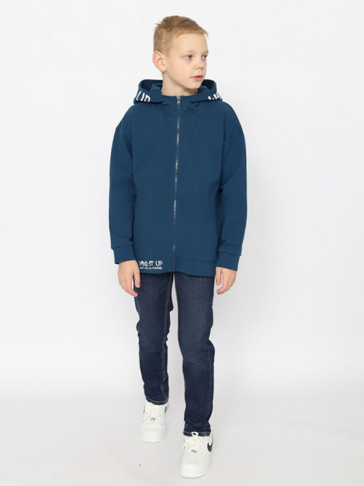 CRB wear/CSJB 63751-39-393 Толстовка для мальчика,индиго/Ex.Cherubino  фото 2