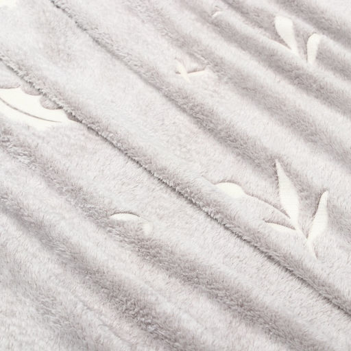 Плед светящийся в темноте Этель. Twigs 180?200 см,100% п/э, корал-флис, 220 г/м?