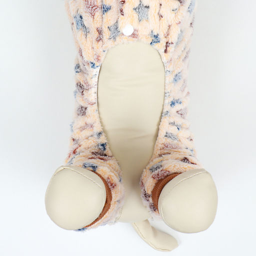 Комбинезон Звёзды с капюшоном, размер 2XL (ДС 45 см, ОШ 45 см, ОГ 55 см), бежевый - Simaland фото 8