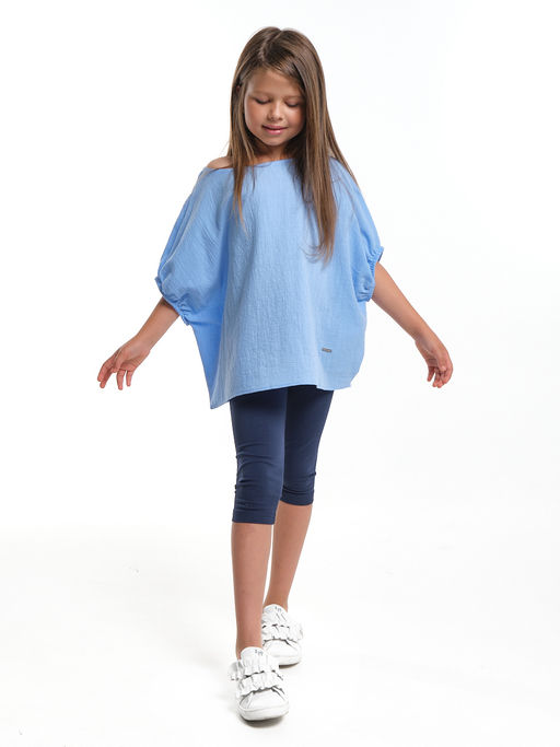 Блузка для девочки подростка UD 7966 голубой - Mini maxi фото 7