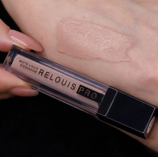 RELOUIS Тени жидкие матовые Matte Liquid Eyeshadow т.11 Powder Nude - Lilo фото 4