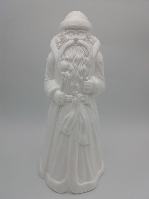 Love2art DPZ-R Заготовки для декора № 002 пенополистирол 18.7 х 18.7 х 42 см Дед Мороз, большой