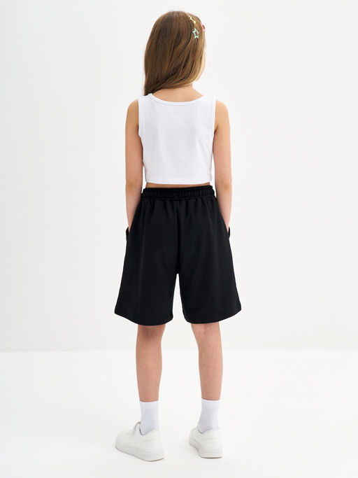 Черные шорты для девочки - Kogankids фото 5