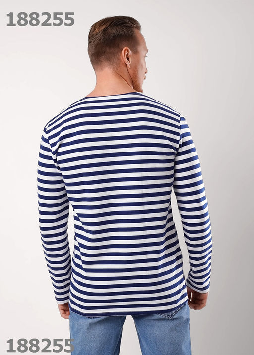 ЭЙС фуфайка муж600217ф дл.рук т.синий/белый - Clever wear фото 5