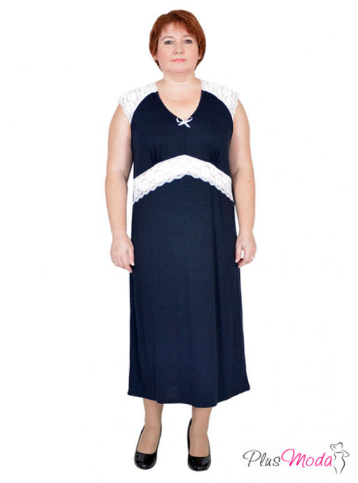 Ночная сорочка Модель №207 размеры 44-80 - Plusmoda фото 5