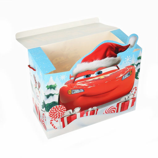 Пакет-коробка В Новый год! Только вперёд , 40 ? 31 ? 18 см