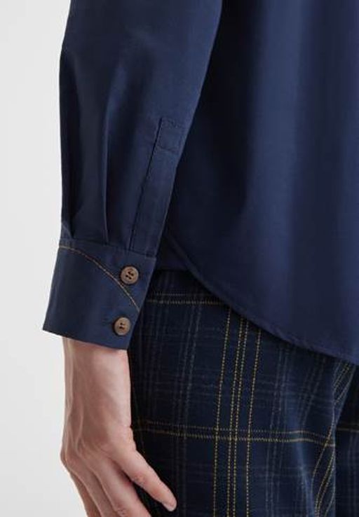 Блузка женская LA-311510-DN, 
темно-синий - Steinberg фото 5