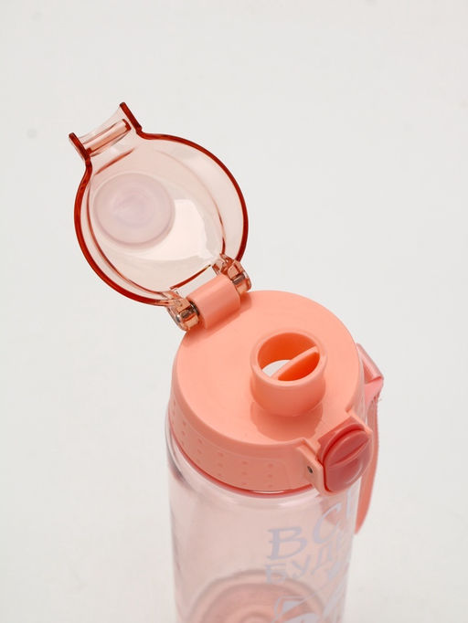 Бутылка для воды пластиковая Всё будет, 600 мл