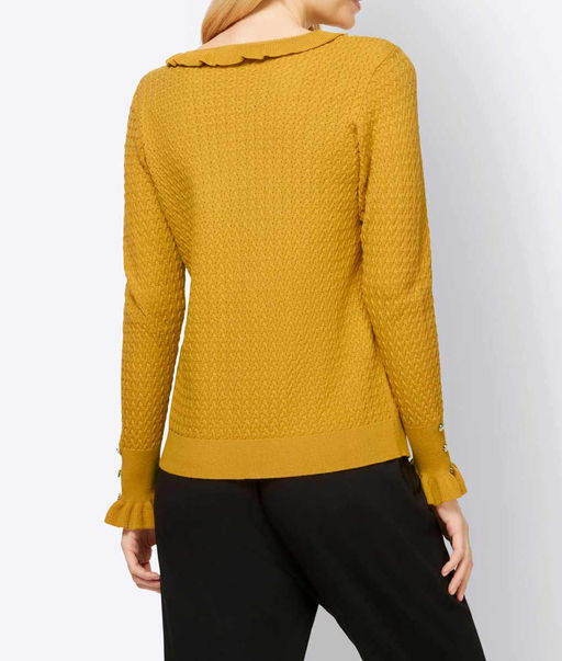 Пуловер, желтый - Linea tesini фото 4