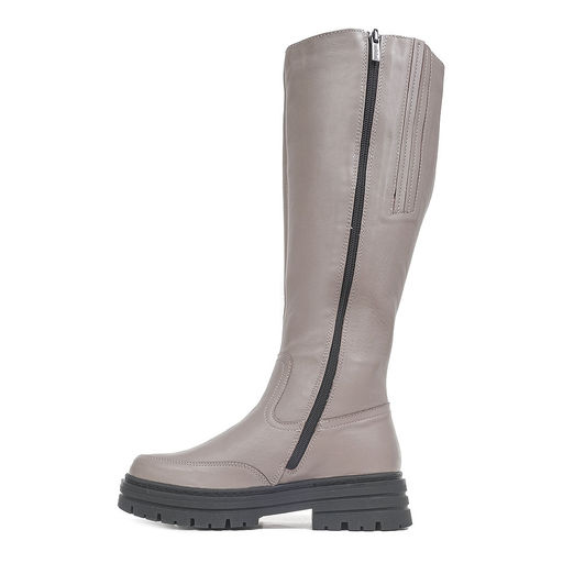 5B4083 ЖЕН Сапоги нат.кожа нат.м.+текстиль-ZM ТЭП - Юничел фото 3