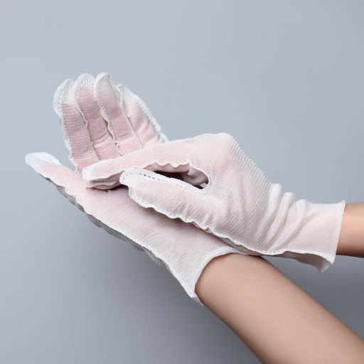 Цена за 24 шт. Перчатки хлопковые «Эконом», универсальный размер, пара, белые