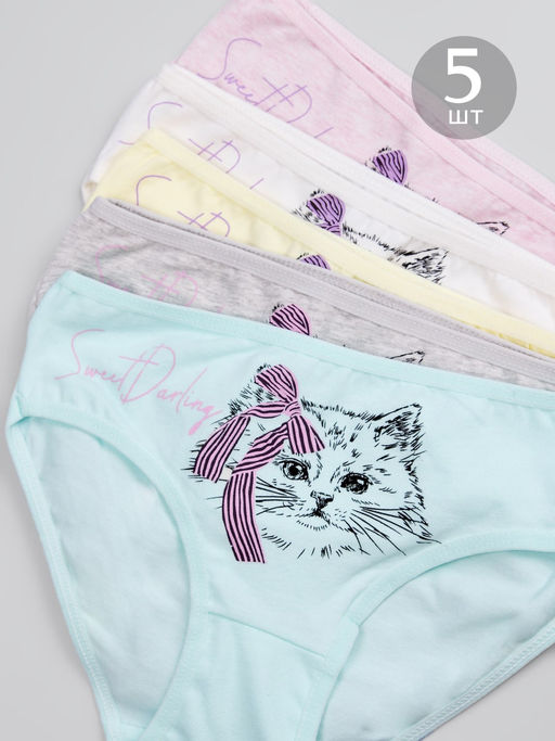 Трусы для девочки 5 шт Donella