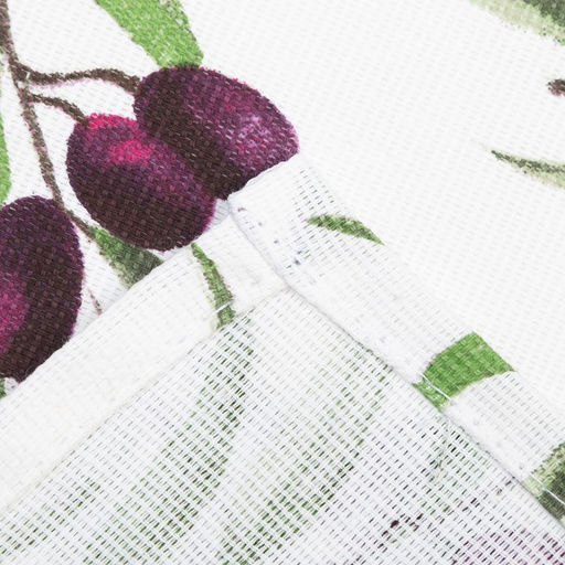 Фартук «Доляна» Olives, белый, 60×70 см, 100% хлопок, рогожка 164 г/м²