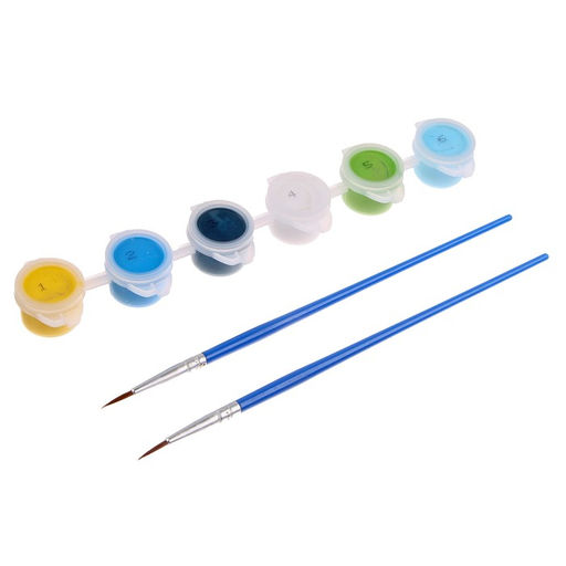 Картина по номерам для детей Спорткар, 21?15 см