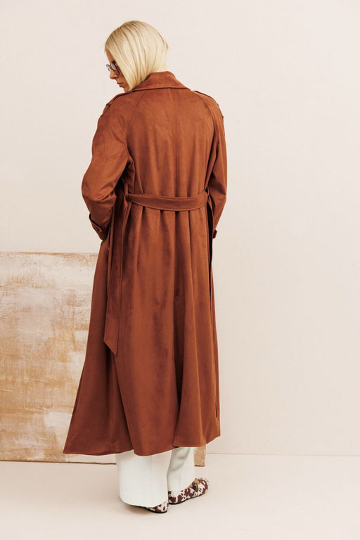 Плащ KOKOdea 11001 коричневый