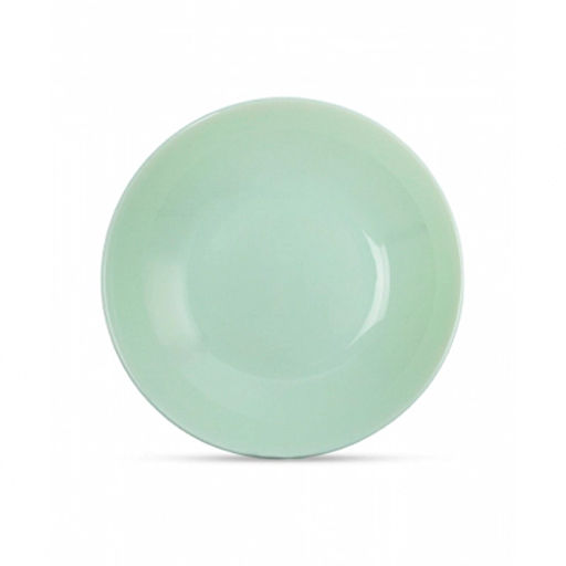 Тарелка суповая ZELIE PARADISE GREEN 20см арт.V5852 /ЛЮМИНАРК/