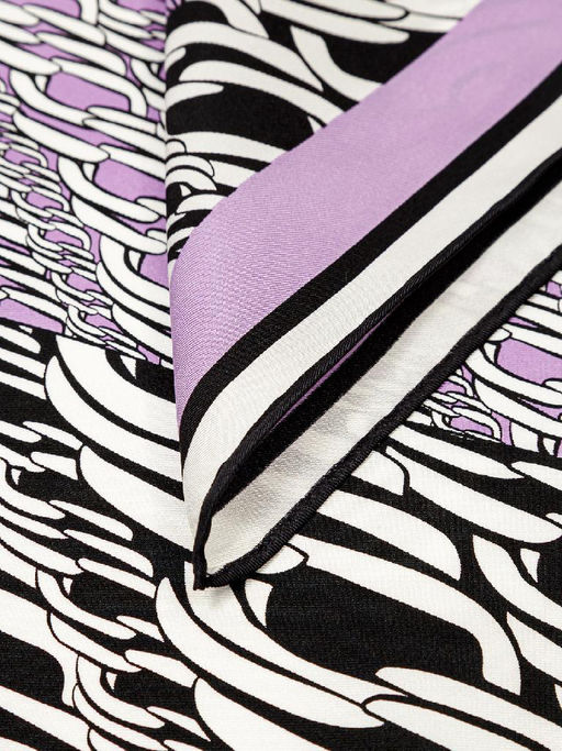 Платок жен. шелк 90х90 E04-8380-10 - Eleganzza фото 2