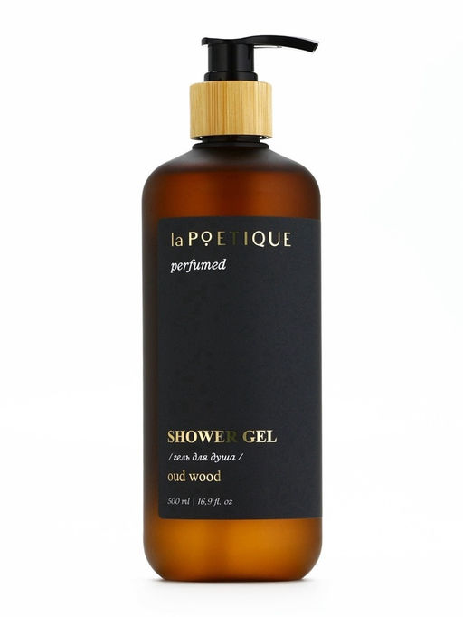 Гель для душа парфюмированный laPOETIQUE, 500 мл, аромат Oud wood  фото 11