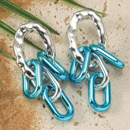 Серьги длинные на гвоздиках арт. 13 1488 (id 266986) - Rada фото 3