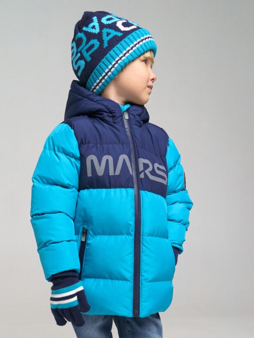 PlayToday / Комплект для мальчика: шапка, перчатки фото 3