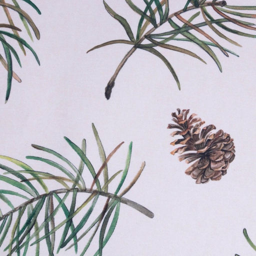 Шторы для кухни с подхватами Christmas tree, 145×180 см - 2 шт., габардин